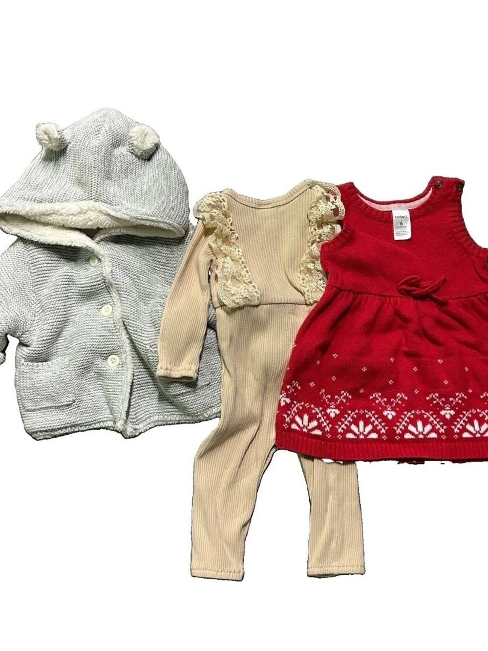 Baby Girl Clothing Gap Sweater Dress Size 3-6 Months Winter